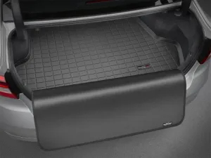 WeatherTech 16  Audi A3 Sportback e-tron 8V 5-Door Hatchback Cargo Liners w/ Bumper Protector-Cocoa