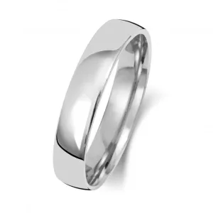 Wedding Band 18K Slight Court 4mm-2.05 Wedding  Ring WQ114WEH