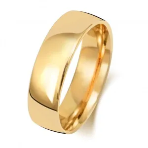 Wedding Band 18K Slight Court 6mm-1.8 Wedding  Ring WQ116H