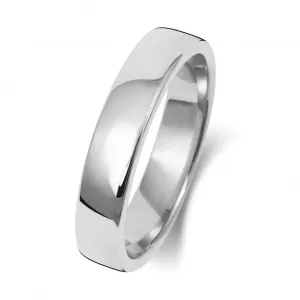 Wedding Band 18K Soft Court 4 mm-2.05 Wedding  Ring WQ134WEH