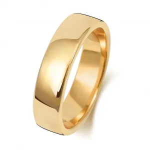 Wedding Band 9K Soft Court 5 mm-1.75 Wedding  Ring W135H