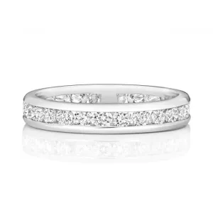 Wedding Band Platinum Diamond Eternity Ring  WP263