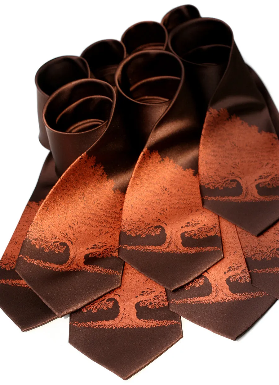 Wedding Custom Color Ties, Standard & Narrow Silk