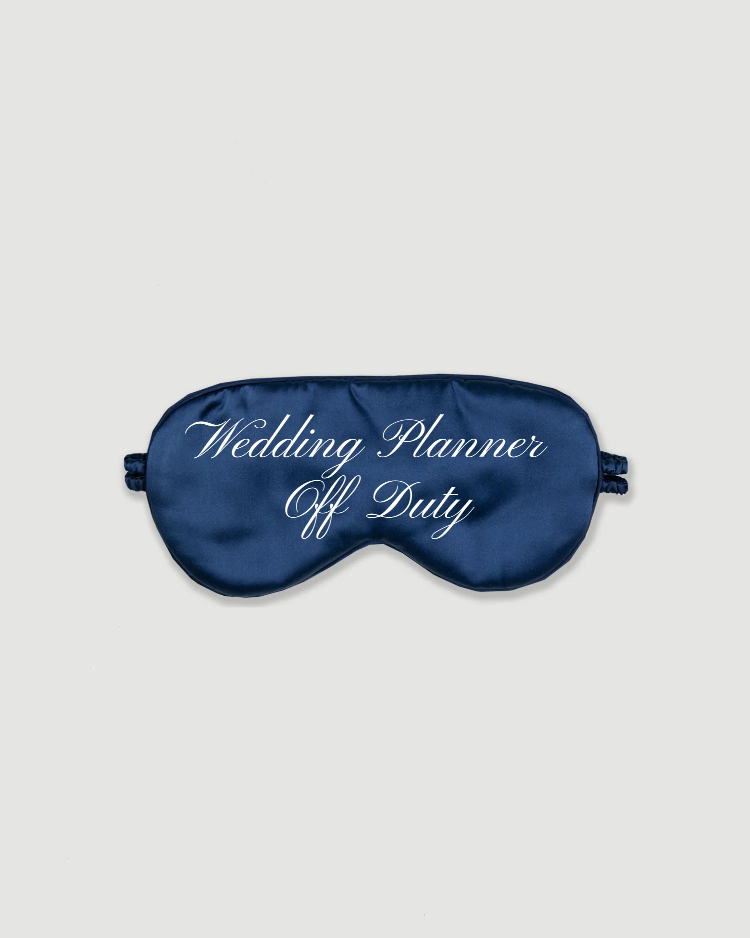 Wedding Planner Off Duty Silk Eye Mask