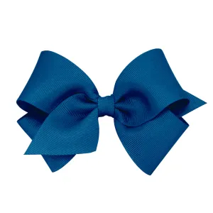 Wee Ones Small Classic Grosgrain Pinch Clip Hair Bow (Plain Wrap)