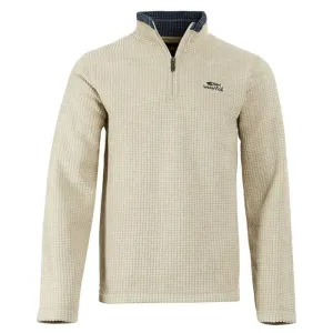 Weird Fish Cream Newark Eco 1/4 Zip Fleece