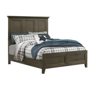 Wendell Full Panel Bed - Pewter