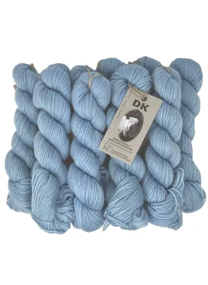 Wensleydale and Bluefaced Leicester DK (8 Ply/Light Worsted)  Burford Blue 500g (1.1lbs) Special Offer