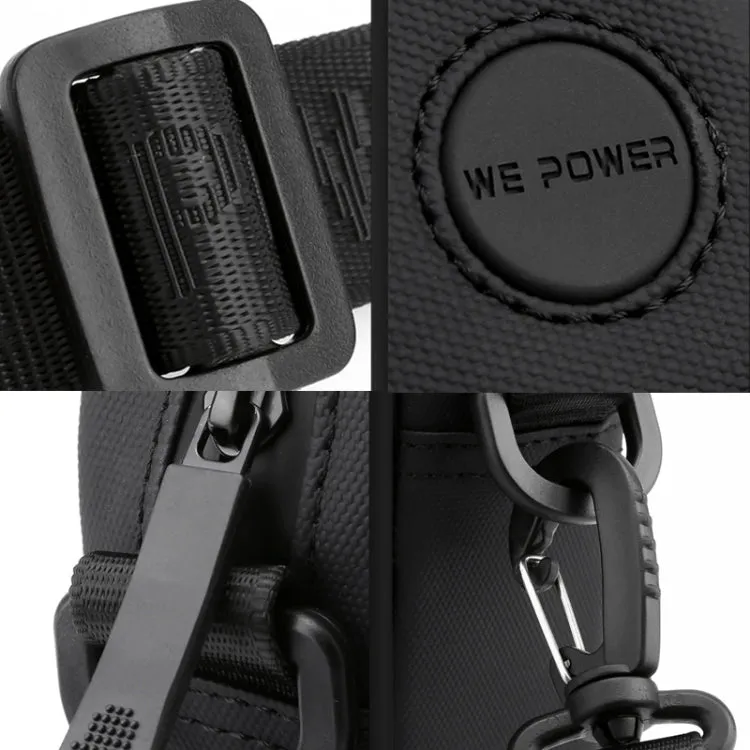 WEPOWER Shoulder Small Hanging Multi Functional Mobile Phone Bag(Black)