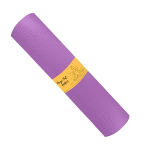 WErFIT 4mm Soft Premium EVA, Anti Skid, Home Exercise, Gym workout, for Women Purple 4 mm Yoga Mat