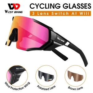 West Biking Unisex Semi Rim Tr 90 Polarized Sport Sunglasses YP0703138