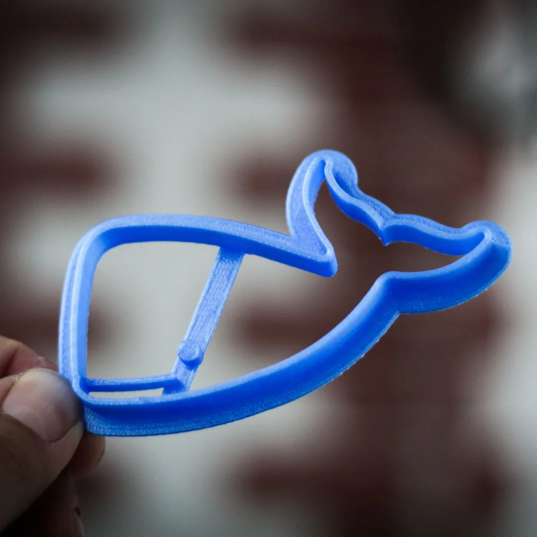 Whale Cookie Cutter for Ocean-Themed Baking