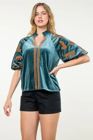 What A Dream Velvet Top