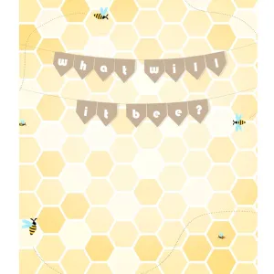 What Will it Bee? Gender Reveal Backdrop