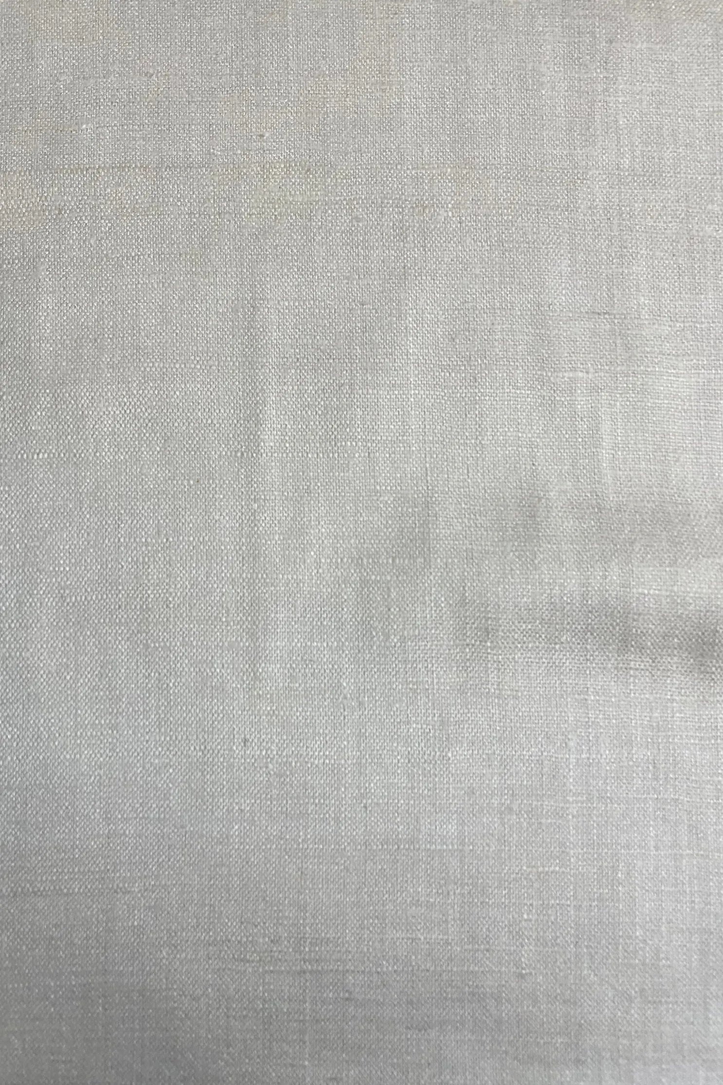 White 1-Ply Silk Linen (Matka)