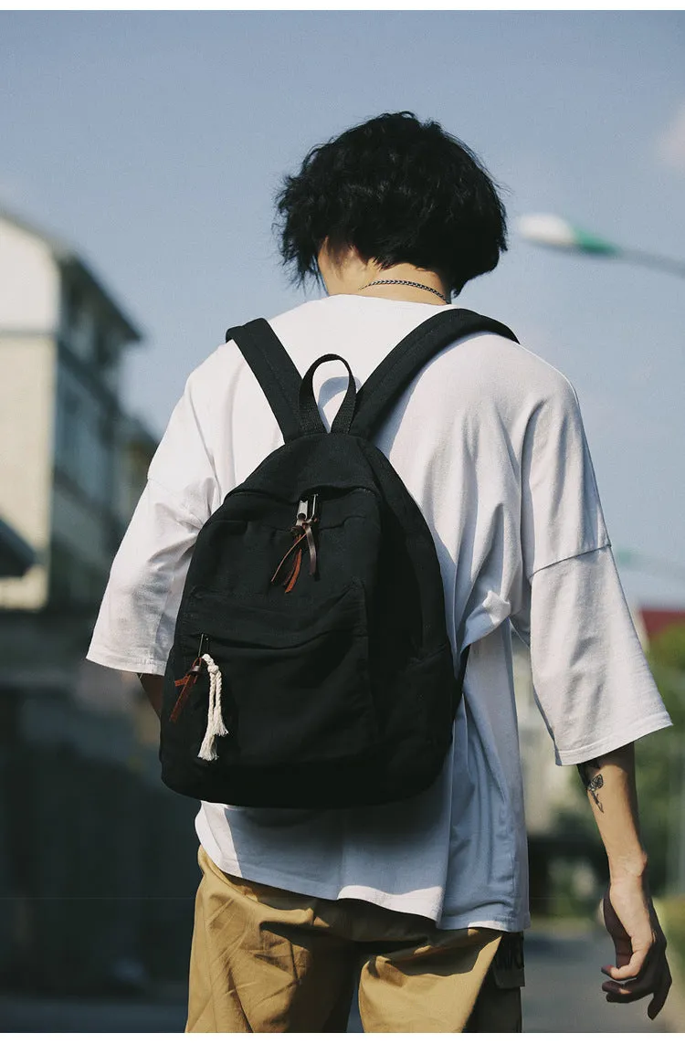 White and Black Sport Large Swagger Bag Backpack