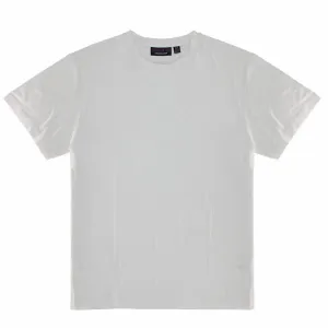 White Better Basics Ultra-Soft Crewneck Short Sleeve T-Shirt by Fashion Hub