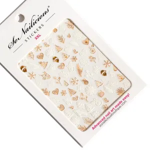 White Christmas Nail Stickers - Limited Edition