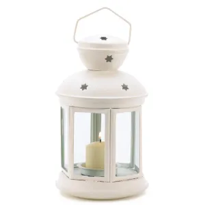 White Colonial Candle Lamp