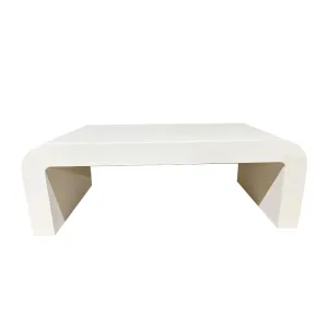 White ‘Concrete Look’ Asahi Coffee Table