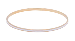 White Enamel Bracelet