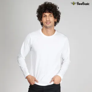 White Full Sleeve T-Shirt