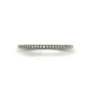 White Gold and Diamond Ring