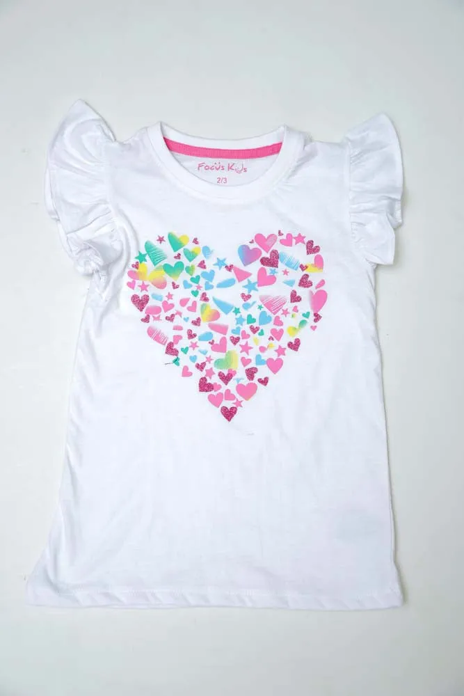 White Heart T-Shirt