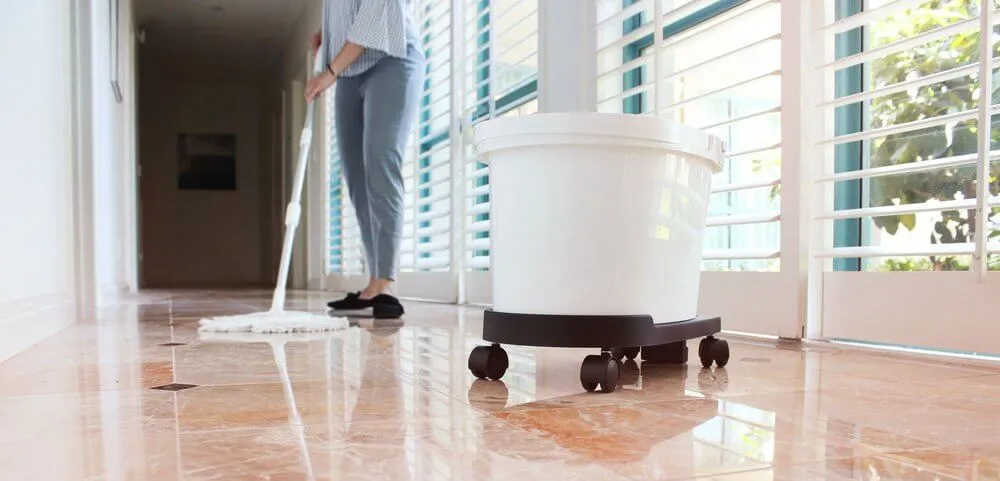 White Magic Spin Mop Trolley for Bucket