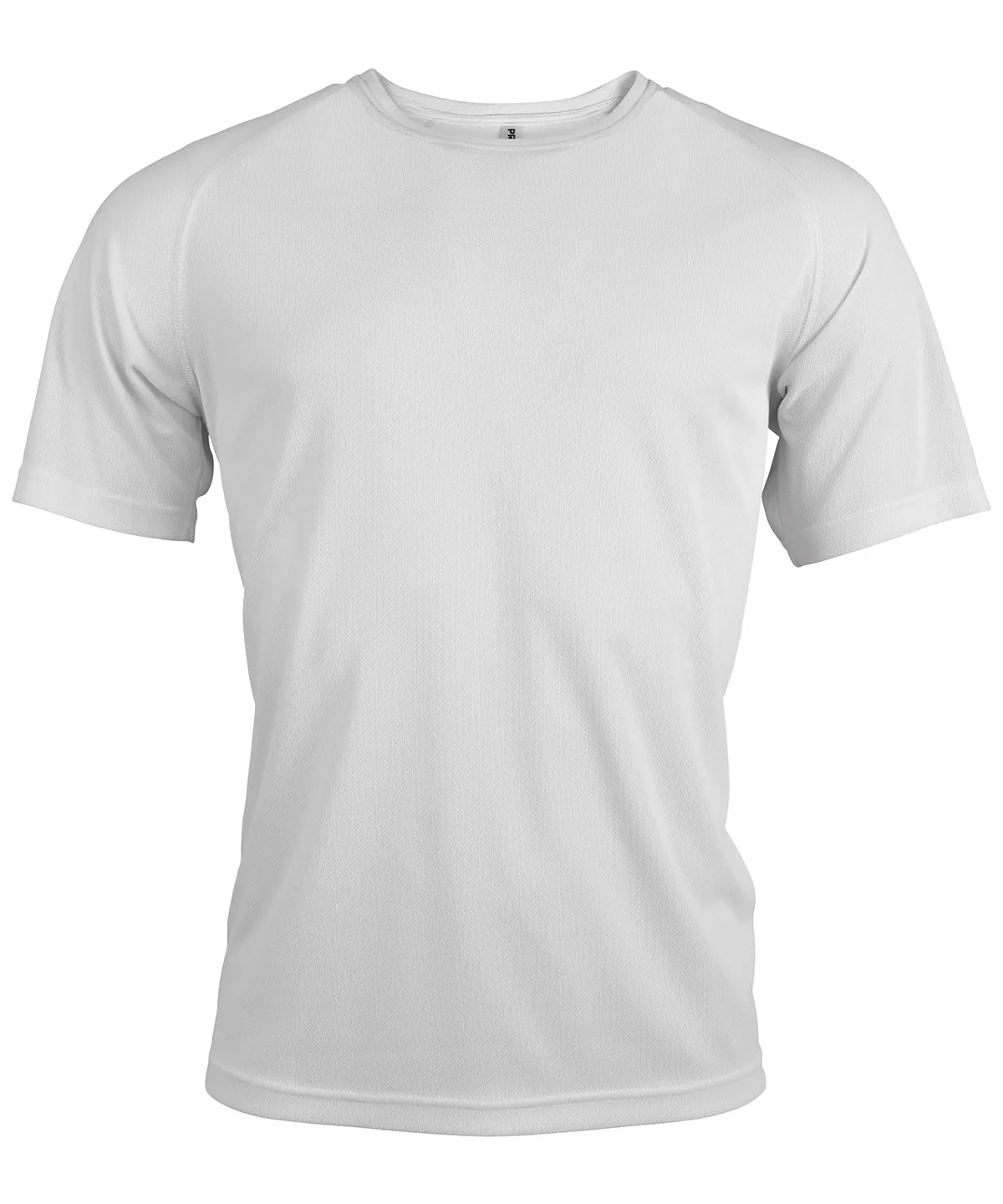 White - Men's short-sleeved sports T-shirt