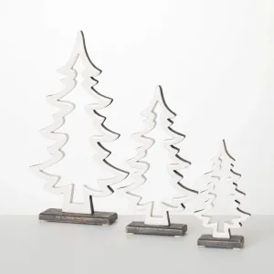 White Nordic Cutout Tree