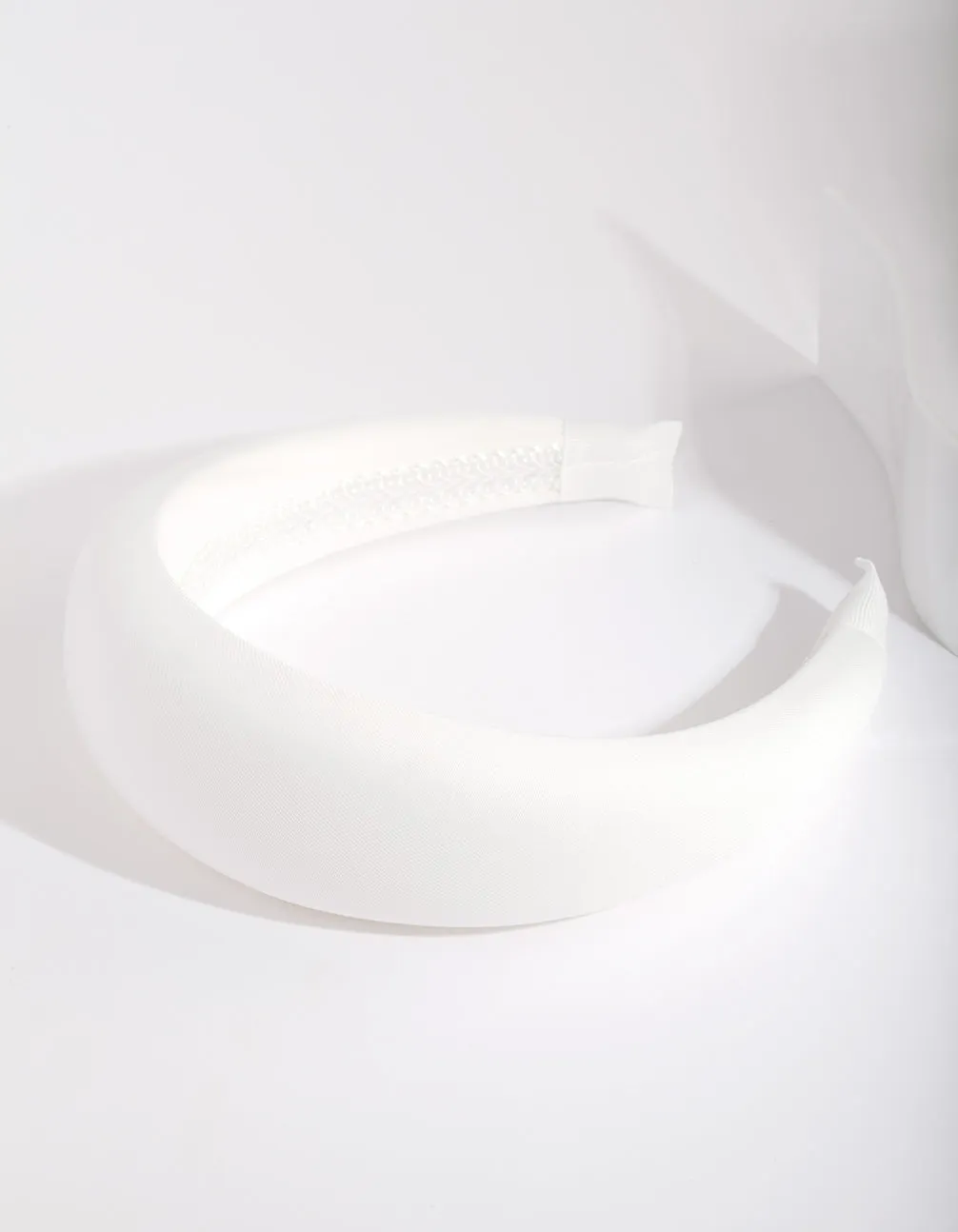 White Padded Alice Headband