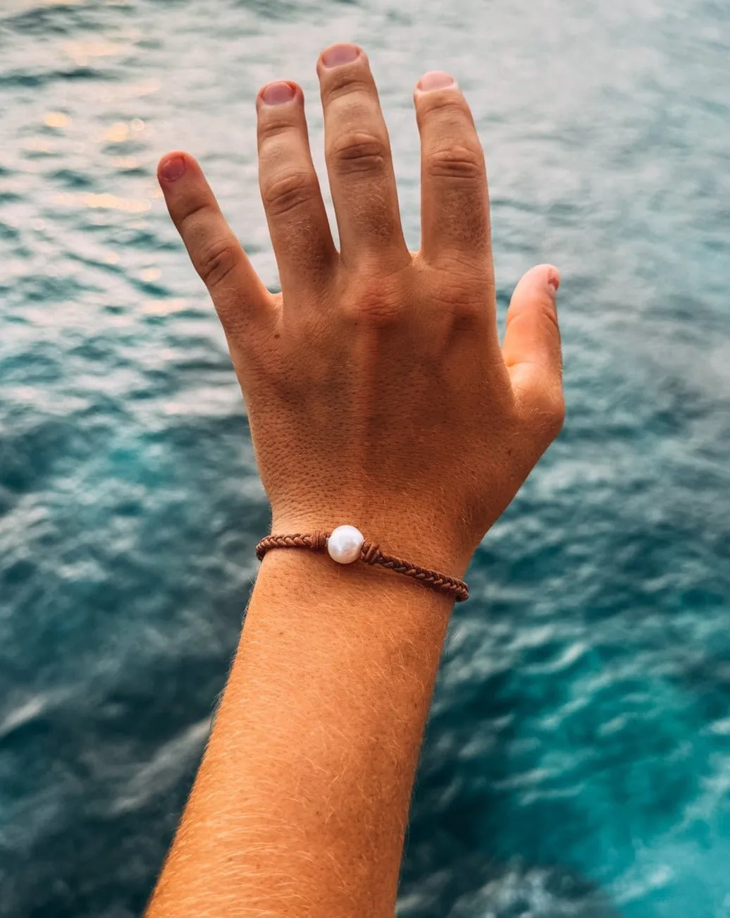 White Pearl Bracelet