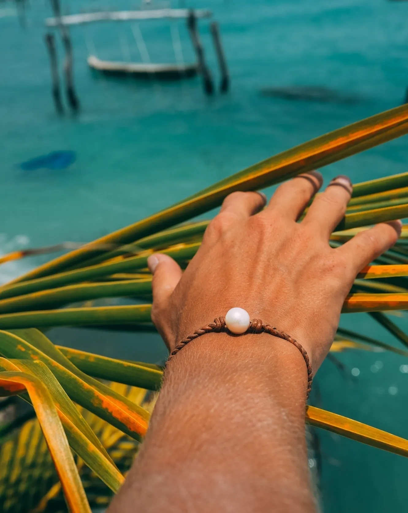 White Pearl Bracelet