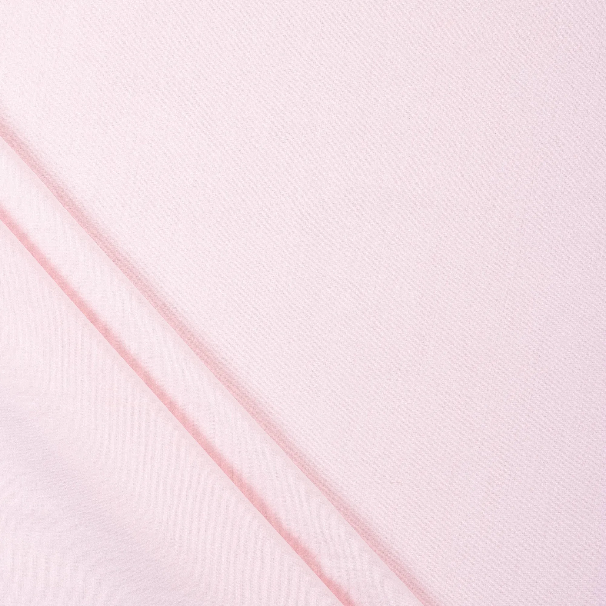 White Pink Color Dyed Solid Pure Plain Cotton Fabric