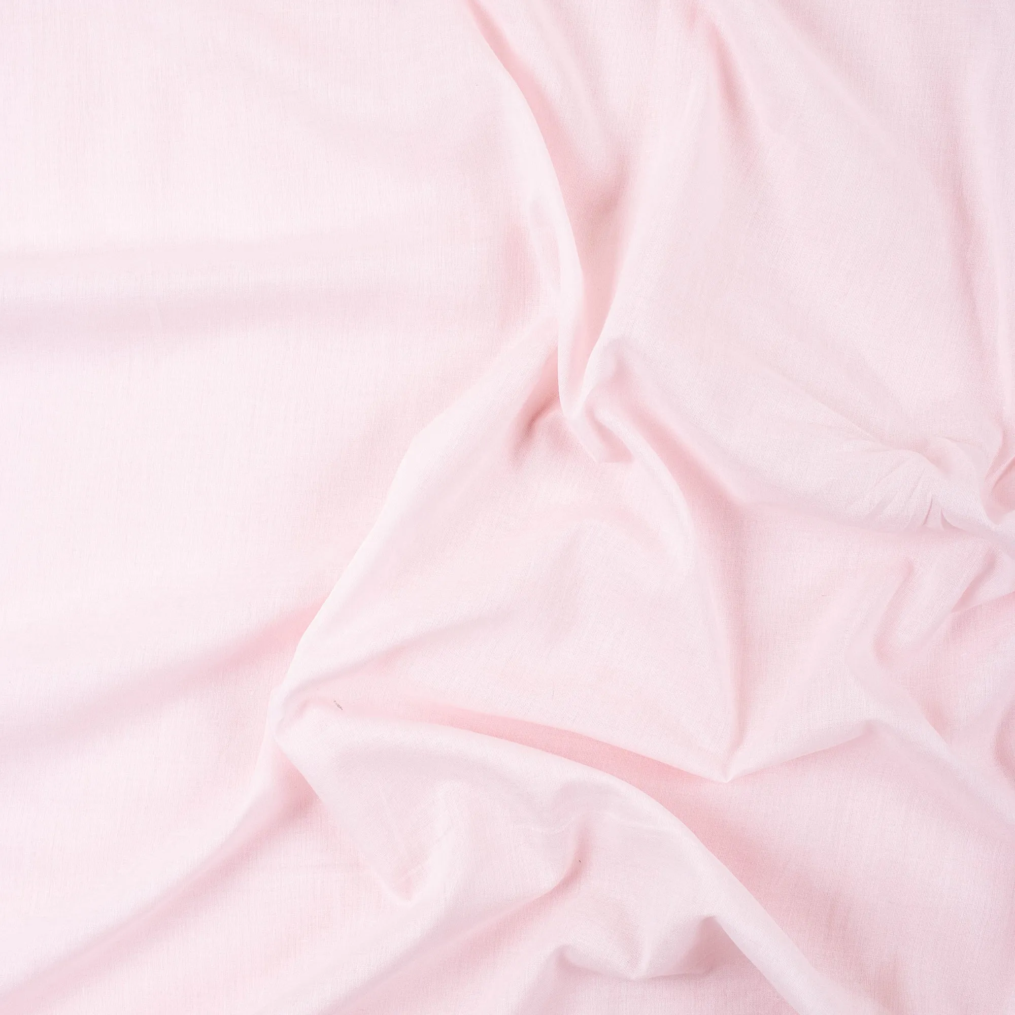 White Pink Color Dyed Solid Pure Plain Cotton Fabric