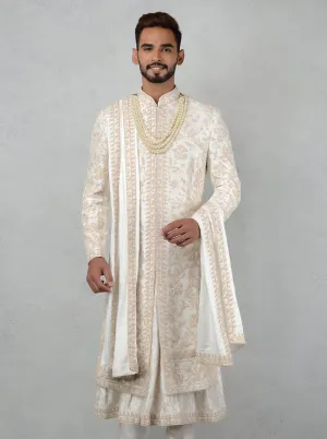 White Sherwani | TULA