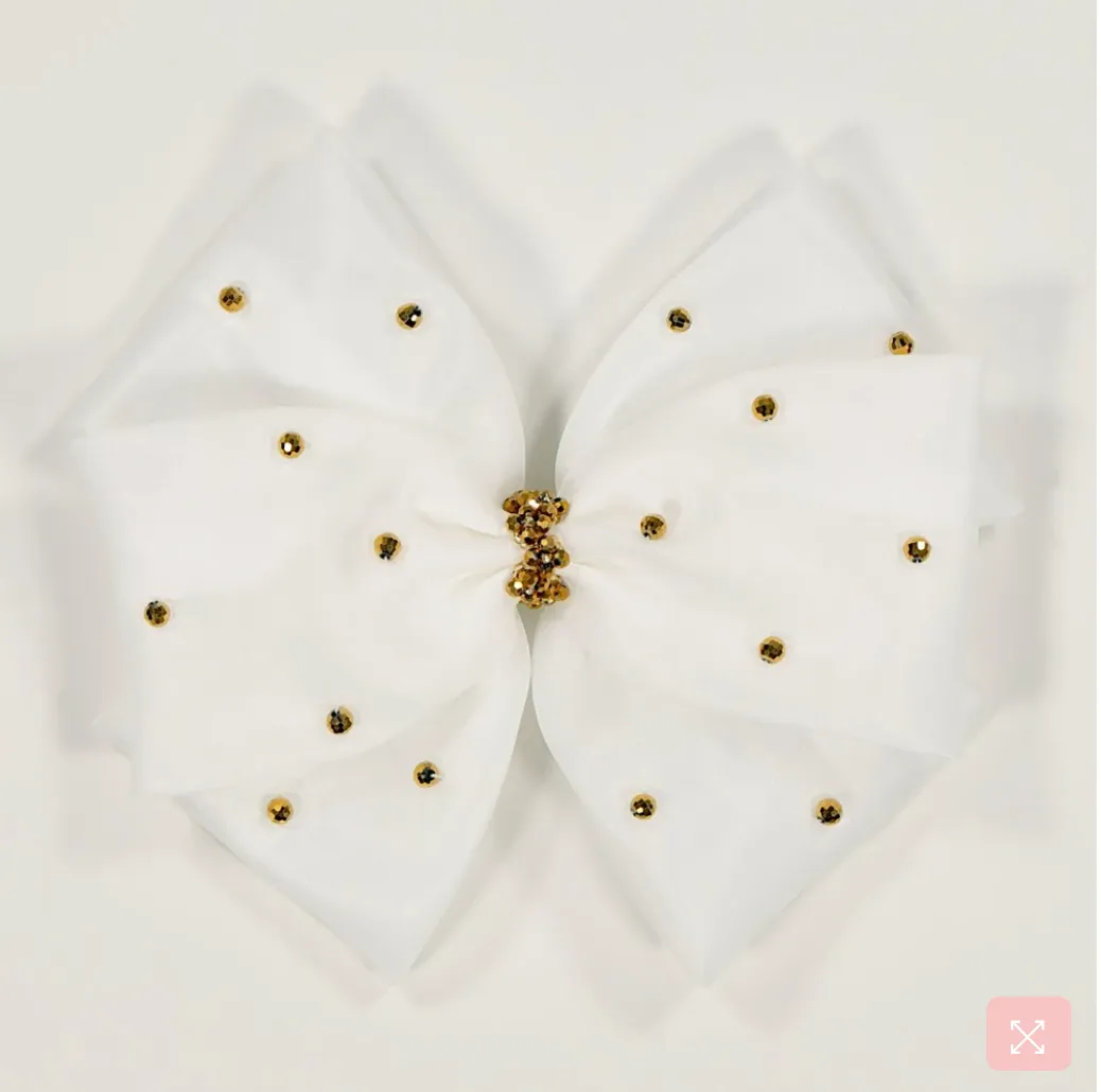 White Statement Clip