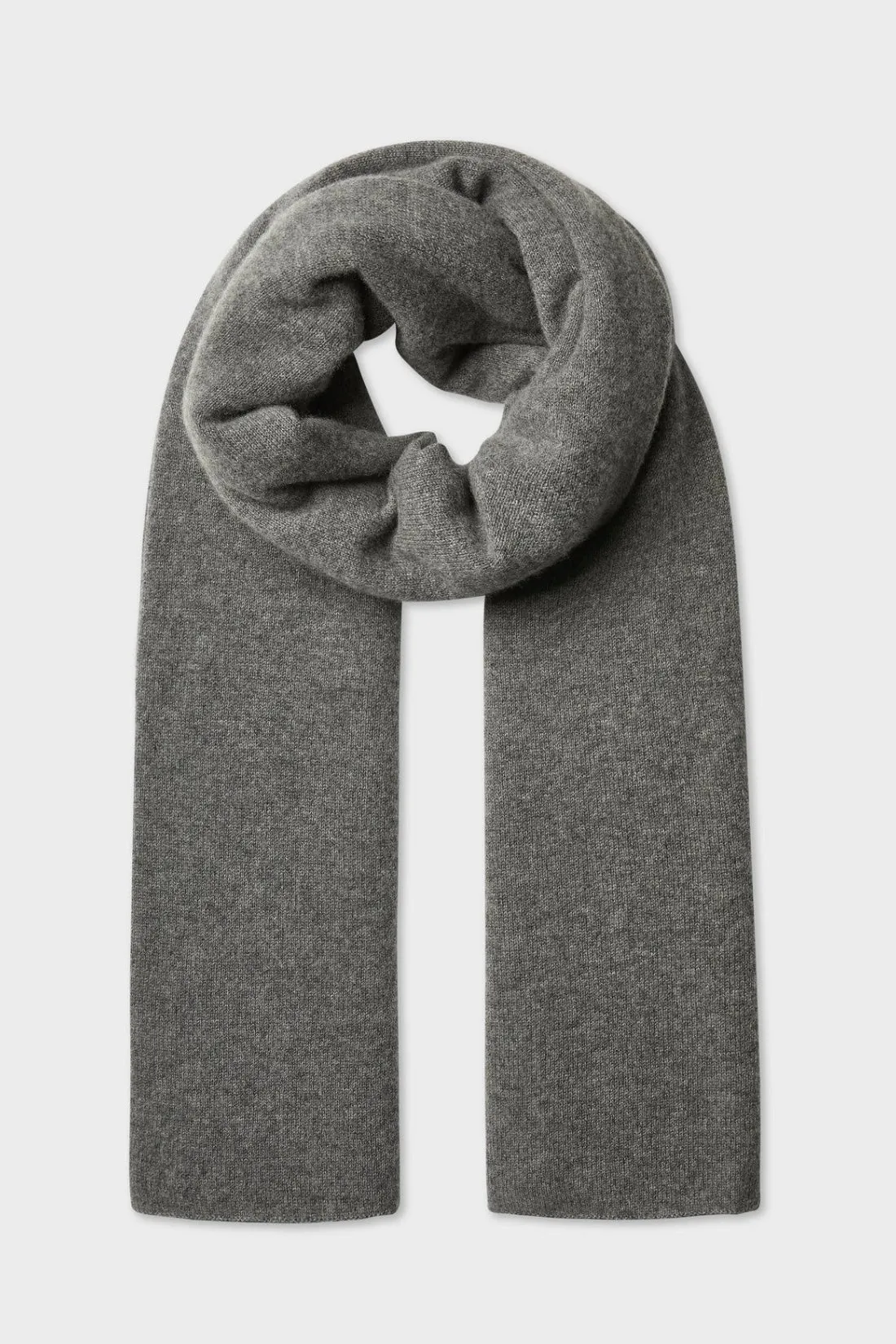 White   Warren - Cashmere Travel Wrap (graphite heather)