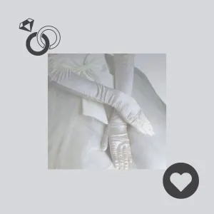 White Wedding Women's Long Gloves - Elegant for Special Occasions