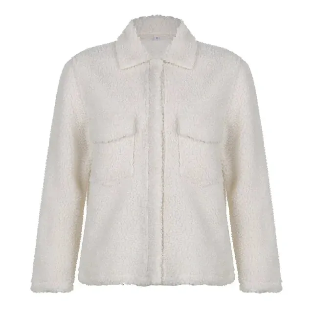 White Winter Jacket Women