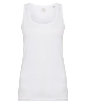 White - Women's feel good stretch vest