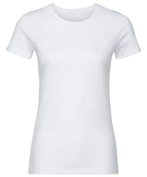 White - Women's pure organic tee