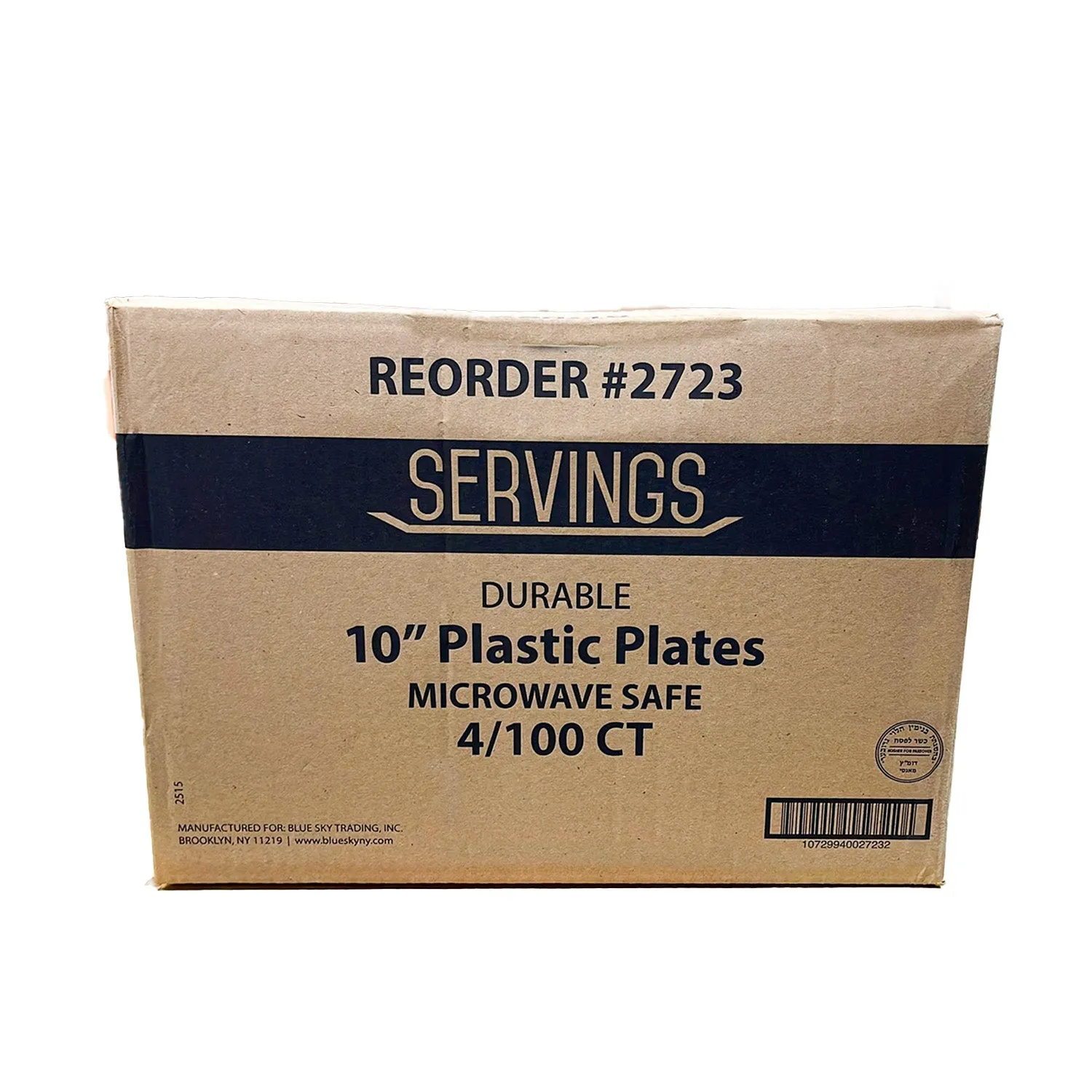 *WHOLESALE* 10" - Disposable - Lightweight - White - Dinner Plates | 400 ct.