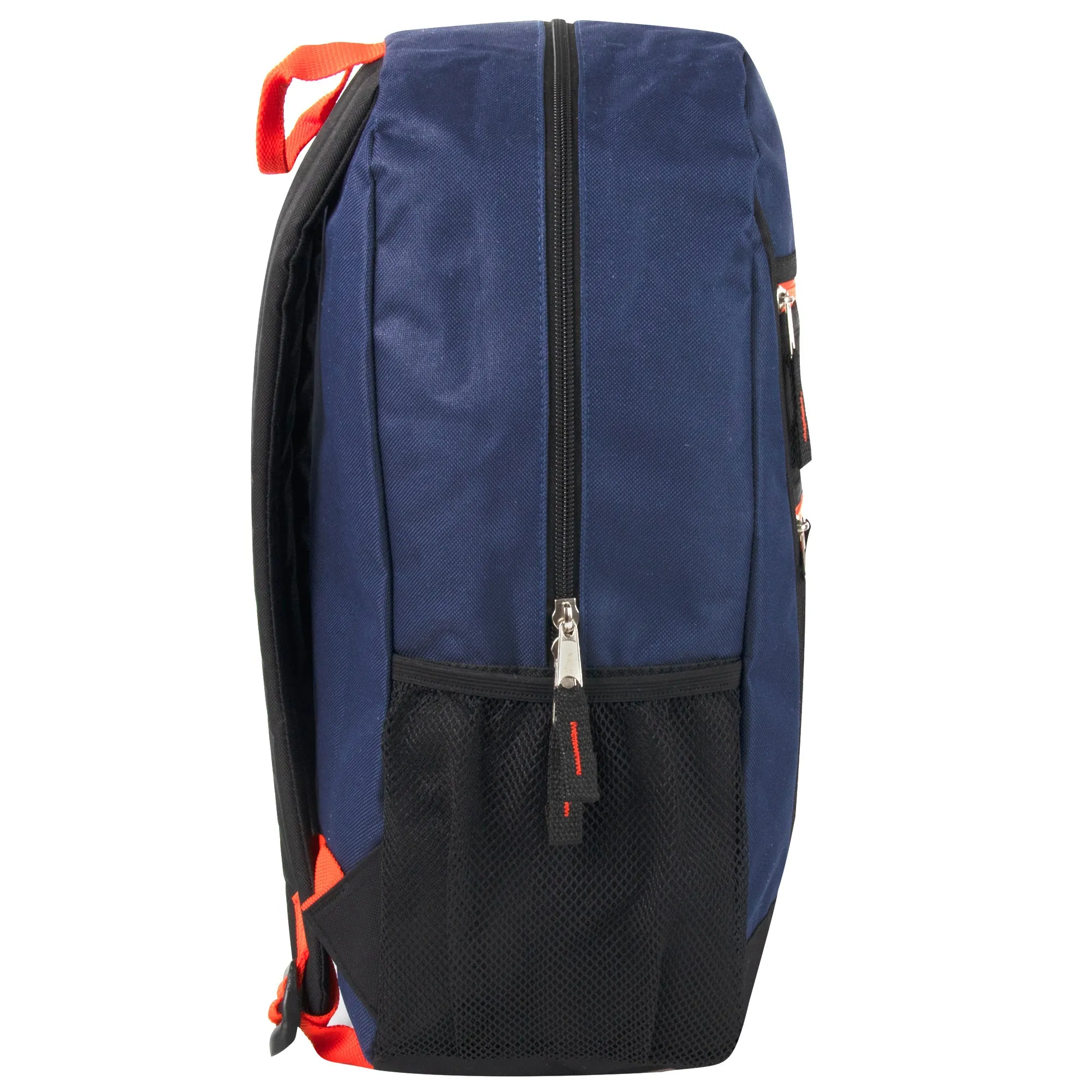 Wholesale 43cm Double Front Zippered Backpacks 20L Capacity - 3 Colours