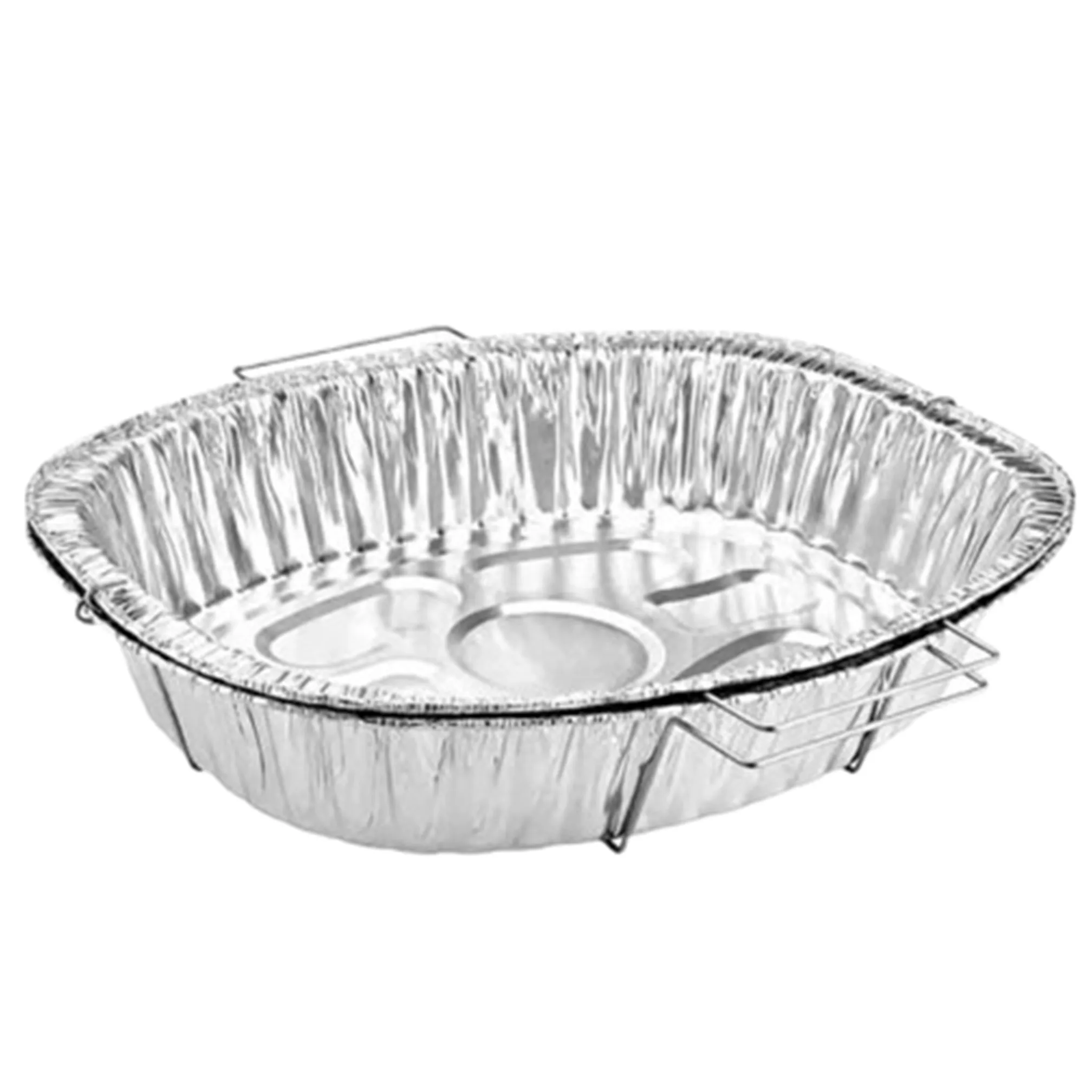 *WHOLESALE* Aluminum Oval Turkey Roaster Handle Rack Roaster | 50 ct/case