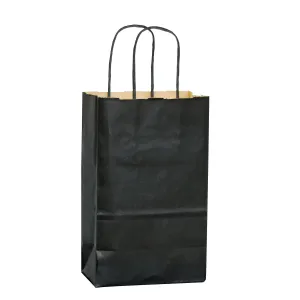 Wholesale MATTE COLOR TWISTED PAPER HANDLE SHOPPER - 4M538