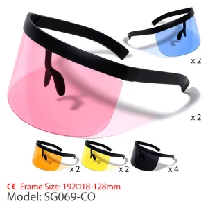 Wholesale Sunglasses Plastic Frame SG 069-CO