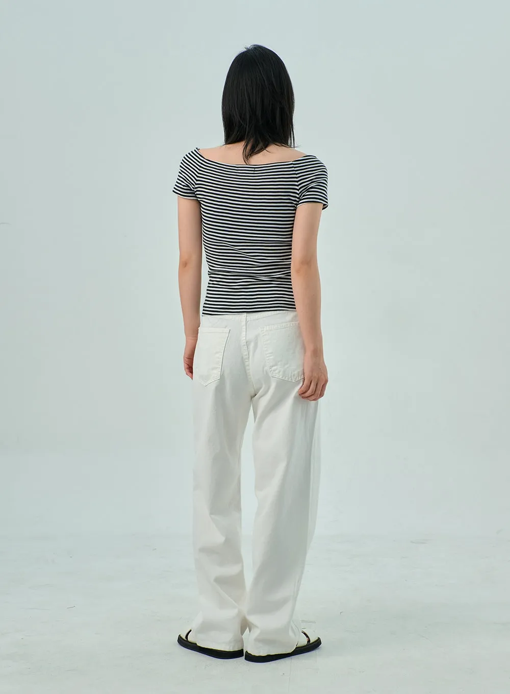 Wide Leg Cotton Pants OY310