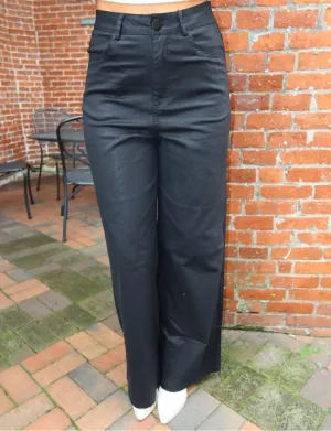 Wide Leg Shimmer Pant